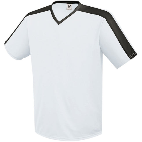 Russell Athletic Genesis Soccer Jersey (322730), Color 'White/Black'
